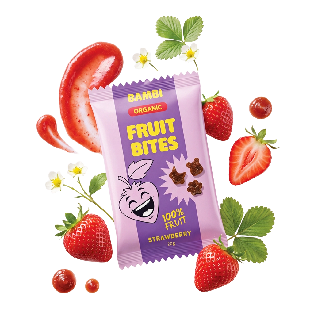 Bambi Strawberry fruit bites